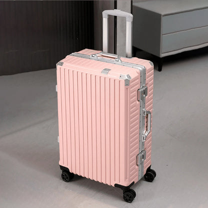 Travel suitcase aluminium